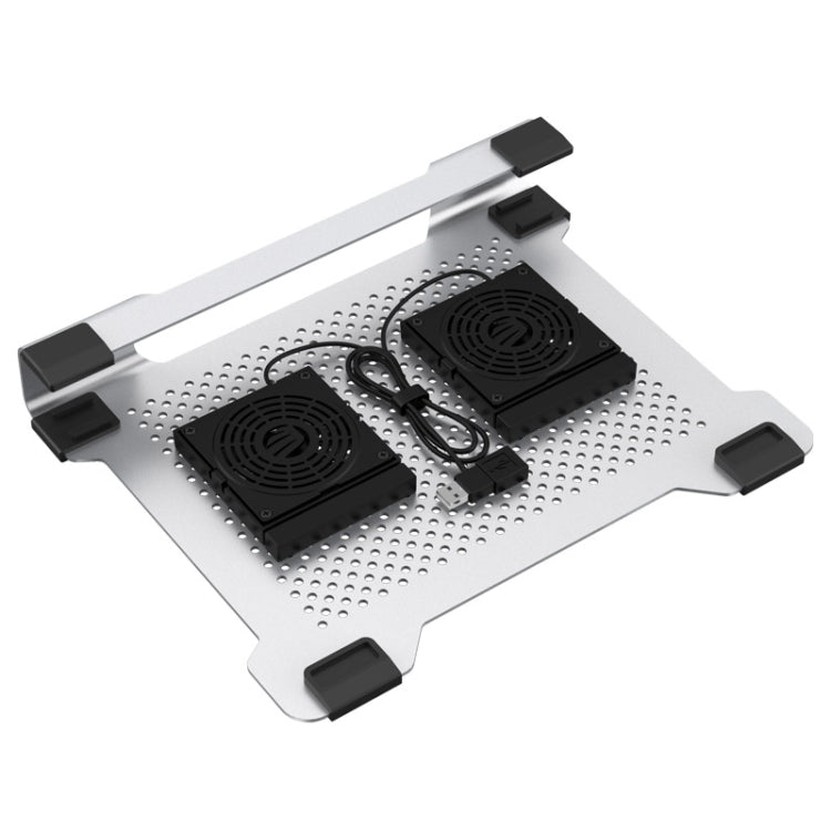 ORICO NA15 15 inch or Below Laptop Double Fans Aluminum Radiator Bracket Plate Cooling Pad - Cooling Pads by ORICO | Online Shopping South Africa | PMC Jewellery | Buy Now Pay Later Mobicred