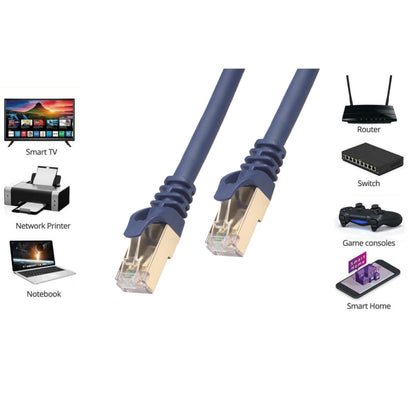 15m CAT8 Computer Switch Router Ethernet Network LAN Cable, Patch Lead RJ45 - Lan Cable and Tools by PMC Jewellery | Online Shopping South Africa | PMC Jewellery | Buy Now Pay Later Mobicred