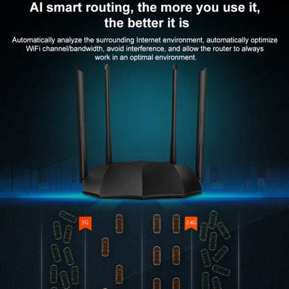 Tenda AC8 AC1200 2.4 / 5GHz Dual-Band Gigabit Port Wireless Router - Wireless Routers by Tenda | Online Shopping South Africa | PMC Jewellery | Buy Now Pay Later Mobicred