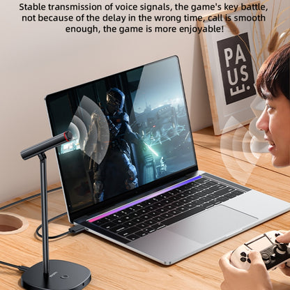 YESIDO KR18 360 Degree Omnidirectional Desktop Noise USB Canceling Microphone - Microphone by Yesido | Online Shopping South Africa | PMC Jewellery | Buy Now Pay Later Mobicred