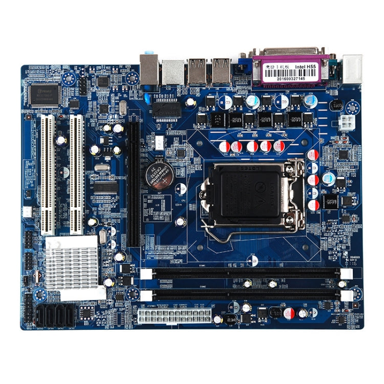 Motherboard Intel H55 1156 Pin DDR3 Integrated Sound Card Graphics Card Support i7 / i5 - Motherboard by PMC Jewellery | Online Shopping South Africa | PMC Jewellery | Buy Now Pay Later Mobicred