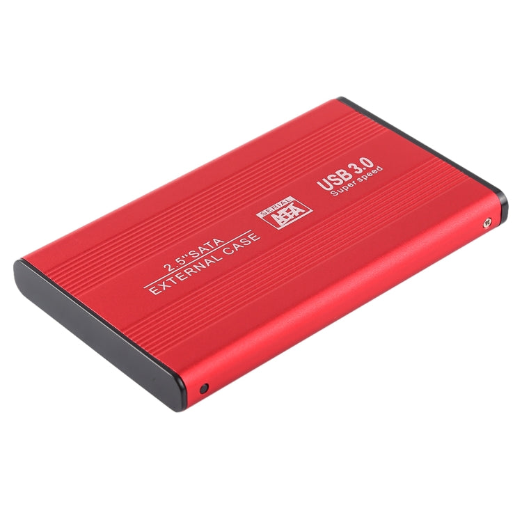 Richwell SATA R2-SATA-1TGB 1TB 2.5 inch USB3.0 Super Speed Interface Mobile Hard Disk Drive(Red) - External Hard Drives by PMC Jewellery | Online Shopping South Africa | PMC Jewellery | Buy Now Pay Later Mobicred