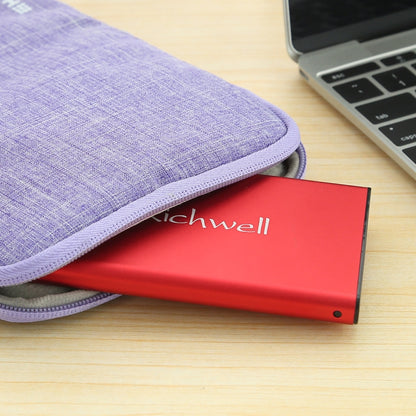 Richwell SATA R2-SATA-1TGB 1TB 2.5 inch USB3.0 Super Speed Interface Mobile Hard Disk Drive(Red) - External Hard Drives by PMC Jewellery | Online Shopping South Africa | PMC Jewellery | Buy Now Pay Later Mobicred