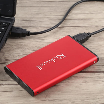 Richwell SATA R2-SATA-1TGB 1TB 2.5 inch USB3.0 Super Speed Interface Mobile Hard Disk Drive(Red) - External Hard Drives by PMC Jewellery | Online Shopping South Africa | PMC Jewellery | Buy Now Pay Later Mobicred