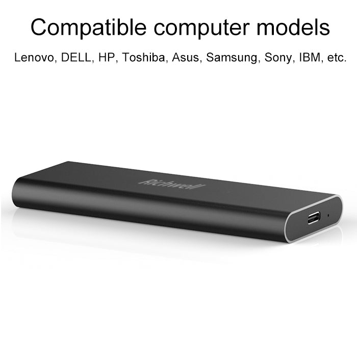 Richwell SSD R280-SSD-60GB 60GB Mobile Hard Disk Drive for Desktop PC(Black) - External Solid State Drives by Richwell | Online Shopping South Africa | PMC Jewellery | Buy Now Pay Later Mobicred