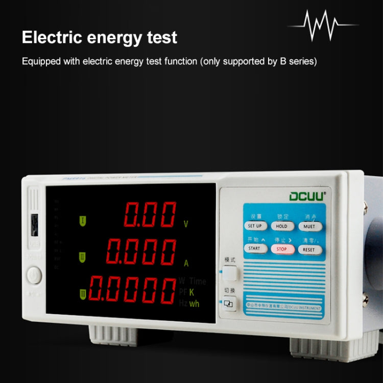 DCUU PM9915 Intelligent Electrical Parameters Measuring Instrument (US Plug) - Current & Voltage Tester by PMC TechLife | Online Shopping South Africa | PMC TechLife | Buy Now Pay Later Mobicred