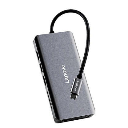 Lenovo LX0801 Type-C / USB-C Network Cable Interface Converter Docking Station - Cable & Adapters by Lenovo | Online Shopping South Africa | PMC Jewellery | Buy Now Pay Later Mobicred