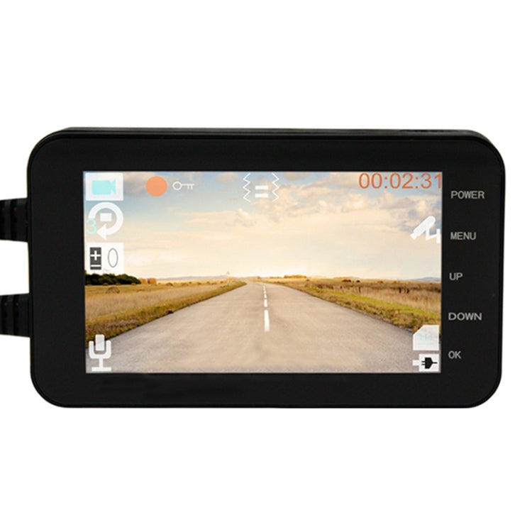 4 inch HD WIFI Dual Lens 1080P Waterproof Motorcycle Driving Recorder - Electrical Instruments by PMC Jewellery | Online Shopping South Africa | PMC Jewellery | Buy Now Pay Later Mobicred