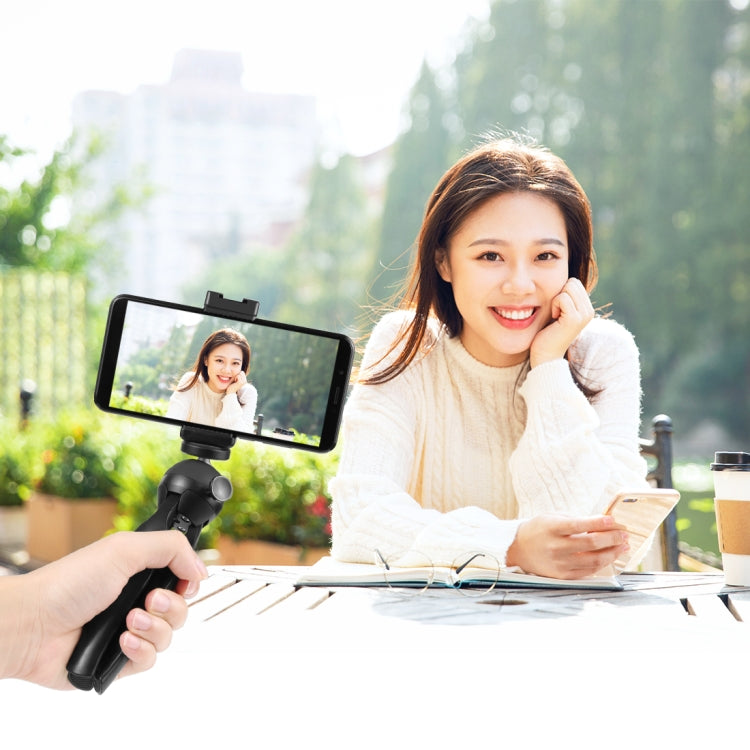 PULUZ Live Broadcast Smartphone Video Light Vlogger Kits with LED Light + Tripod Mount + Phone Clamp Holder(Black) - free shipping - PMC Jewellery - Order now!