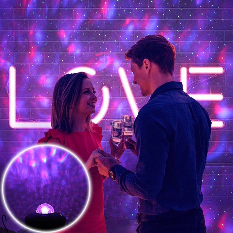 10W Bluetooth Water Ripple Laser Star Projector Light - Stage Lighting by PMc TechLife | Online Shopping South Africa | PMc TechLife | Buy Now Pay Later Mobicred