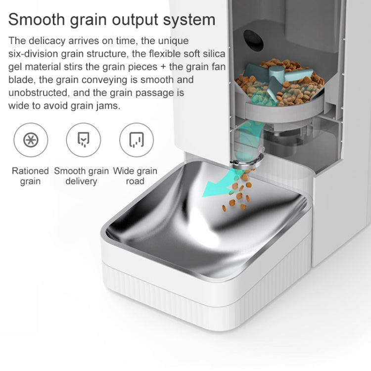 Xiaomi Mijia Smart Pet Automatic Feeder, Capacity: 3.6L(US Plug) - Food Bowls by Xiaomi | Online Shopping South Africa | PMC Jewellery