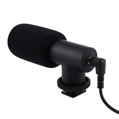 PULUZ 3.5mm Audio Stereo Recording Vlogging Professional Interview Microphone for DSLR & DV Camcorder, Smartphones - Camera Microphone by PULUZ | Online Shopping South Africa | PMC Jewellery | Buy Now Pay Later Mobicred