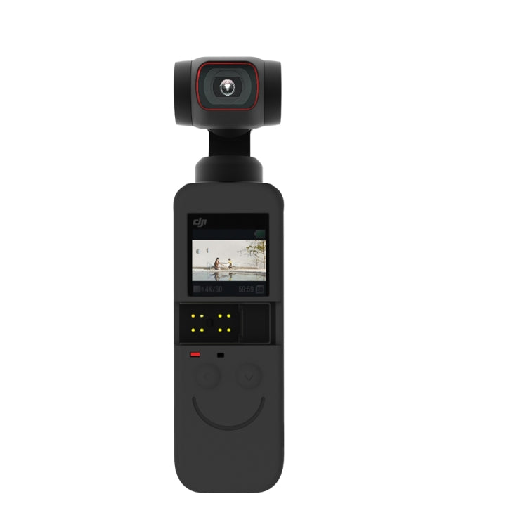 PULUZ  2 in 1 Silicone Cover Case Set for DJI OSMO Pocket 2 (Black) - Case & Bags by PULUZ | Online Shopping South Africa | PMC TechLife | Buy Now Pay Later Mobicred