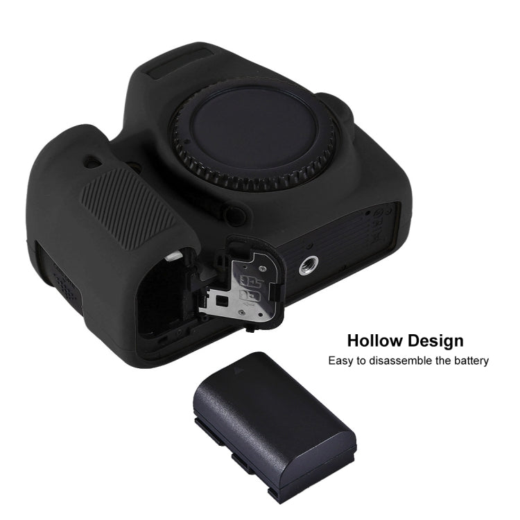 PULUZ Soft Silicone Protective Case for Canon EOS 6D(Black) - free shipping - PMC TechLife - Order now!