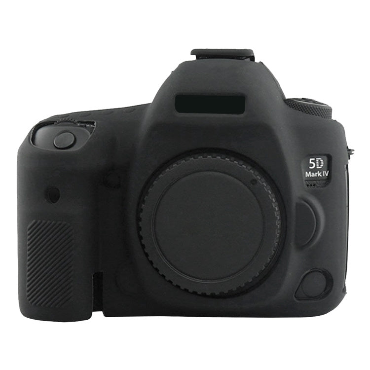 PULUZ Soft Silicone Protective Case for Canon EOS 5D Mark IV(Black) - Protective Case by PULUZ | Online Shopping South Africa | PMC Jewellery | Buy Now Pay Later Mobicred