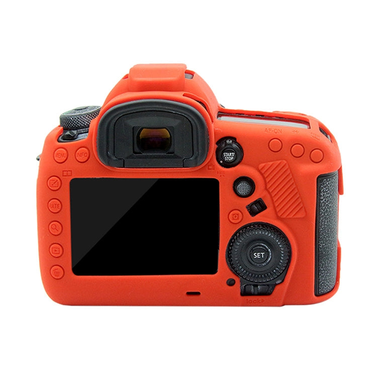 PULUZ Soft Silicone Protective Case for Canon EOS 5D Mark IV(Red) - Protective Case by PULUZ | Online Shopping South Africa | PMC Jewellery | Buy Now Pay Later Mobicred