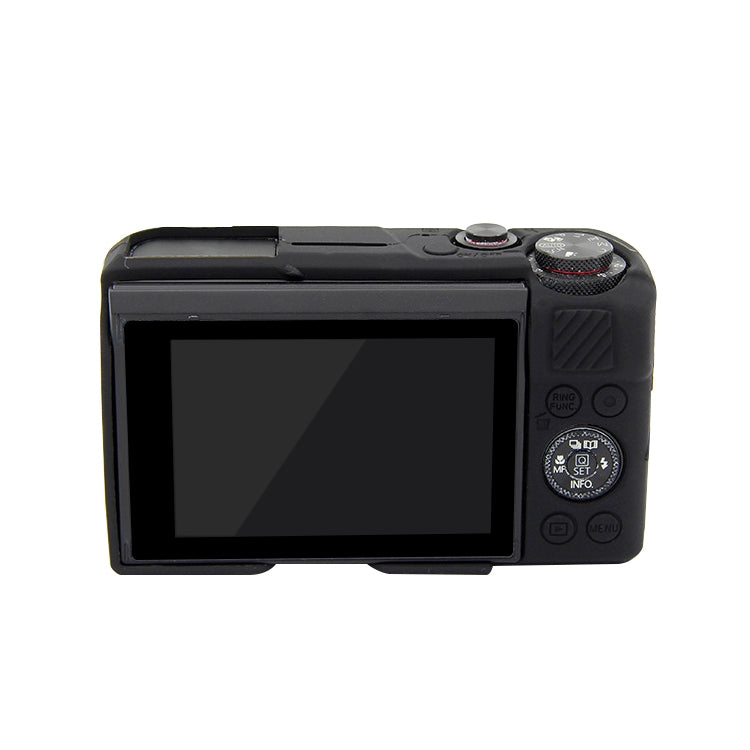 PULUZ Soft Silicone Protective Case for Canon EOS G7 X Mark II(Black) - Protective Case by PULUZ | Online Shopping South Africa | PMC TechLife | Buy Now Pay Later Mobicred