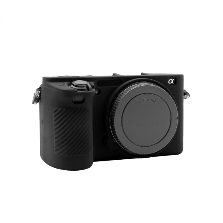 PULUZ Soft Silicone Protective Case for Sony ILCE-6500(Black) - Protective Case by PULUZ | Online Shopping South Africa | PMC Jewellery | Buy Now Pay Later Mobicred