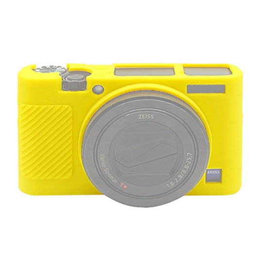 PULUZ Soft Silicone Protective Case for Sony RX100 III / IV / V(Yellow) - Protective Case by PULUZ | Online Shopping South Africa | PMC Jewellery | Buy Now Pay Later Mobicred