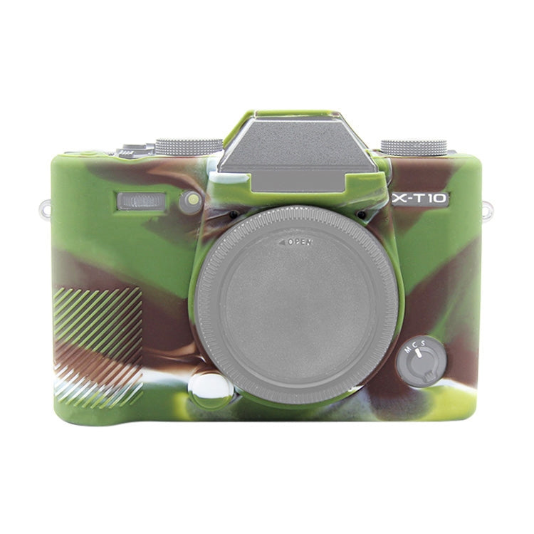 PULUZ Soft Silicone Protective Case for FUJIFILM XT10(Camouflage) - Protective Case by PULUZ | Online Shopping South Africa | PMC TechLife | Buy Now Pay Later Mobicred