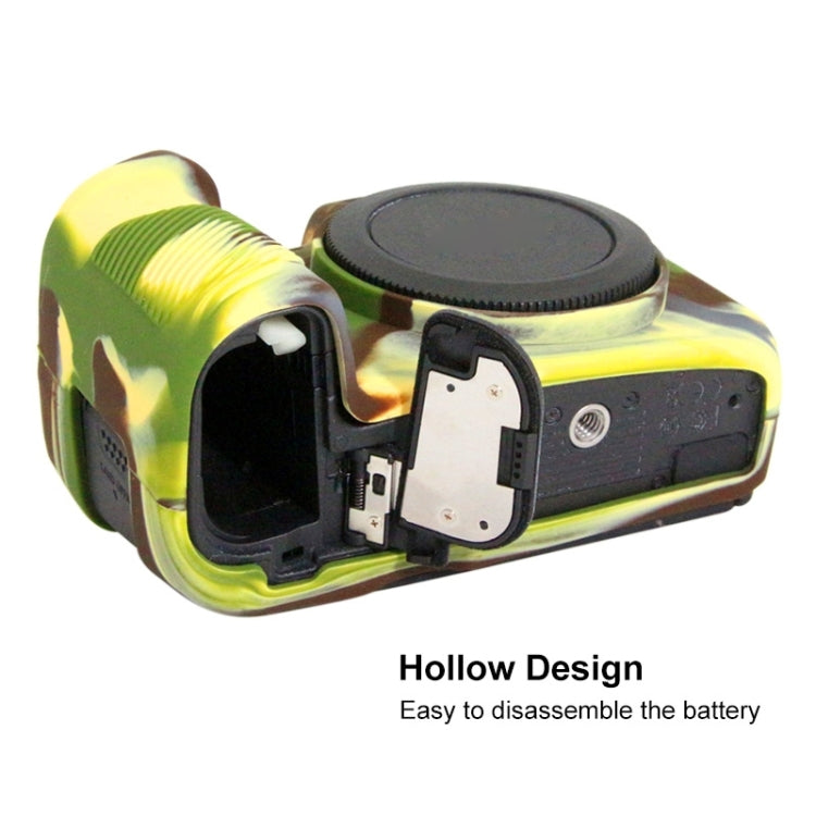 PULUZ Soft Silicone Protective Case for Canon EOS R(Camouflage) - Protective Case by PULUZ | Online Shopping South Africa | PMC TechLife | Buy Now Pay Later Mobicred