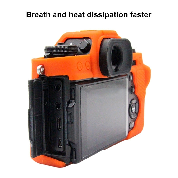 PULUZ Soft Silicone Protective Case for FUJIFILM XT3(Orange) - Protective Case by PULUZ | Online Shopping South Africa | PMC TechLife | Buy Now Pay Later Mobicred