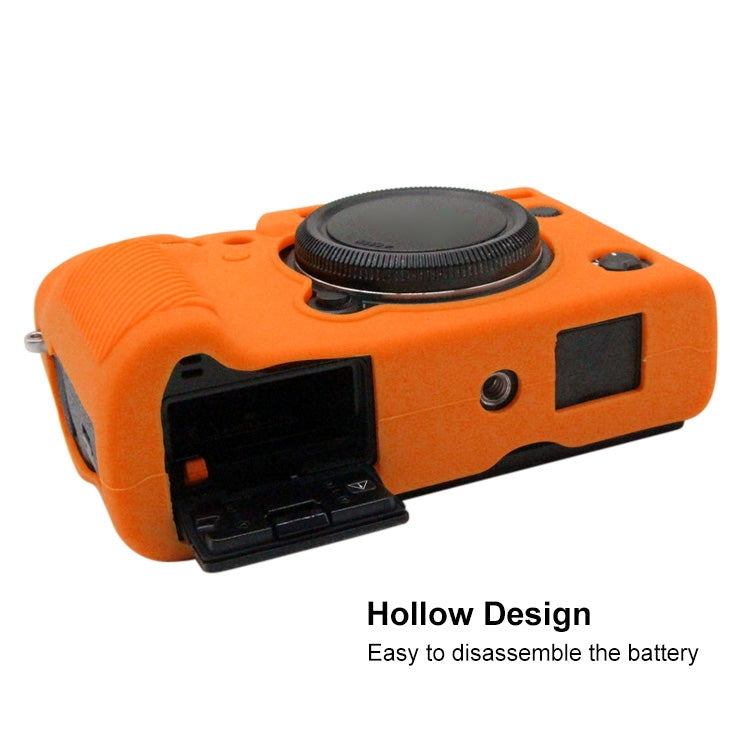 PULUZ Soft Silicone Protective Case for FUJIFILM XT3(Orange) - Protective Case by PULUZ | Online Shopping South Africa | PMC TechLife | Buy Now Pay Later Mobicred