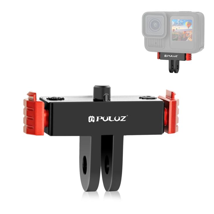 For GoPro HERO13 Black  PULUZ Magnetic Quick Release Base Mount (Black Red) - free shipping - PMC TechLife - Order now!