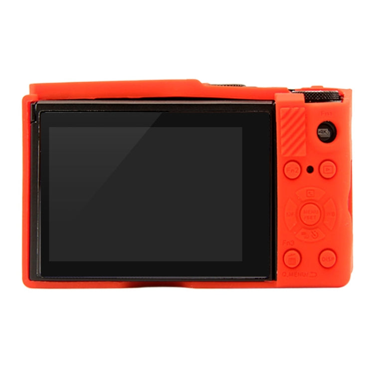 PULUZ Soft Silicone Protective Case for Panasonic Lumix  LX10(Red) - Protective Case by PULUZ | Online Shopping South Africa | PMC TechLife | Buy Now Pay Later Mobicred