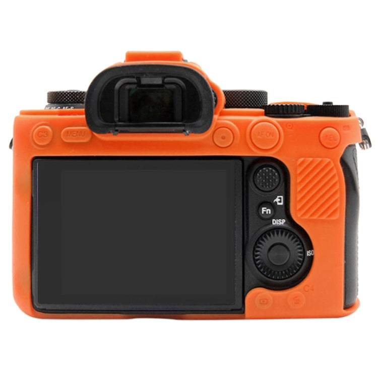 PULUZ Soft Silicone Protective Case for Sony ILCE-9M2/ Alpha 9 II / A92(Orange) - Protective Case by PULUZ | Online Shopping South Africa | PMC TechLife | Buy Now Pay Later Mobicred
