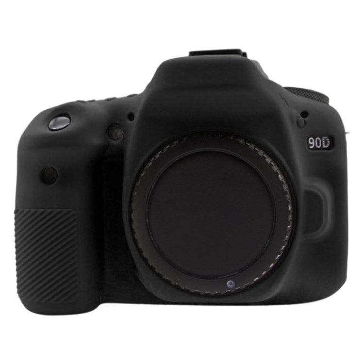 PULUZ Soft Silicone Protective Case for Canon EOS 90D(Black) - free shipping - PMC TechLife - Order now!