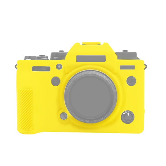 PULUZ Soft Silicone Protective Case for Fujifilm X-T4(Yellow) - Protective Case by PULUZ | Online Shopping South Africa | PMC Jewellery | Buy Now Pay Later Mobicred