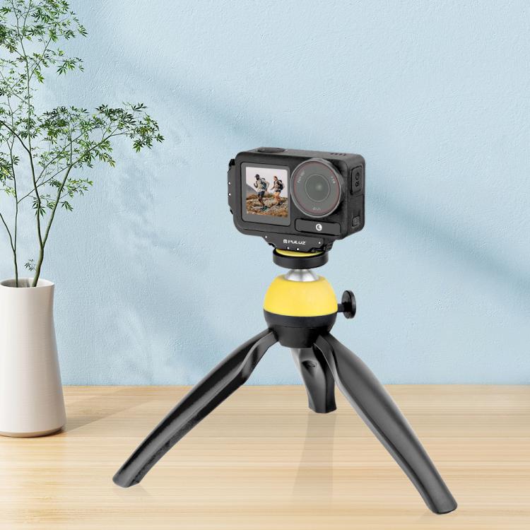 For DJI Osmo Action 5 Pro / 4 PULUZ Vertical Horizontal Shooting Quick Release Metal Magnetic L Bracket (Black) - free shipping - PMC TechLife - Order now!