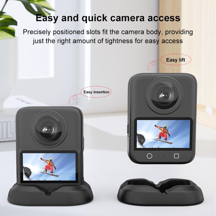 For DJI Osmo 360 PULUZ Car Plastic Base Stand (Black) - free shipping - PMC TechLife - Order now!