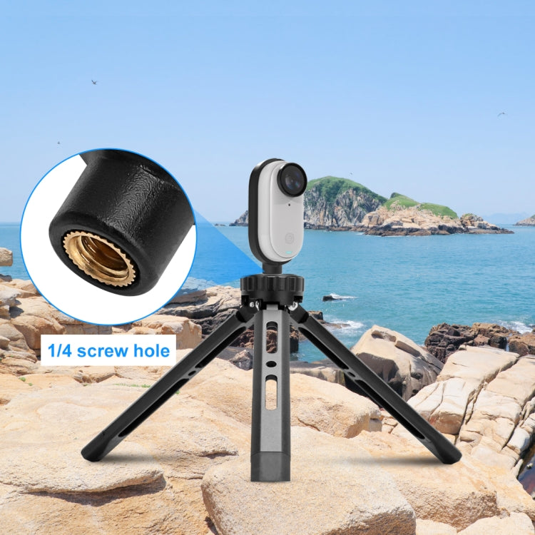 For Insta360 GO 3 / GO 3S PULUZ Body Magnetic Plastic Protective Frame Cage (Black) - Mount & Holder by PULUZ | Online Shopping South Africa | PMC TechLife | Buy Now Pay Later Mobicred