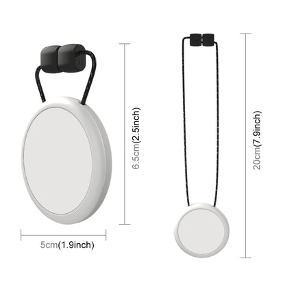 For Insta360 GO 3 PULUZ Magnetic Pendant Holder Quick Release Neck Strap (White) - Mount & Holder by PULUZ | Online Shopping South Africa | PMC Jewellery