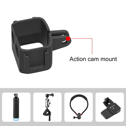 For DJI OSMO Pocket 3 PULUZ Protection Frame Cage Expansion Adapter Bracket (Black) - Mount & Holder by PULUZ | Online Shopping South Africa | PMC Jewellery