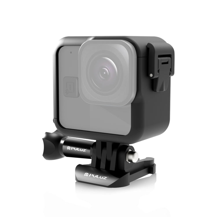 For GoPro Hero11 Black Mini PULUZ PC Plastic Border Frame with Buckle Basic Mount & Screw(Black) - Protective Frame by PULUZ | Online Shopping South Africa | PMC TechLife | Buy Now Pay Later Mobicred