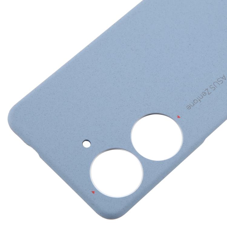 For Asus Zenfone 10 AI2302 Leather Material Battery Back Cover(Blue) - free shipping - PMC TechLife - Order now!
