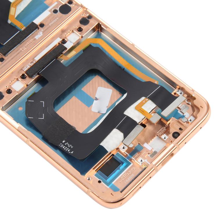 For Motorola Razr+ 2024 Original LCD Screen Digitizer Full Assembly with Frame (Gold) - free shipping - PMC TechLife - Order now!