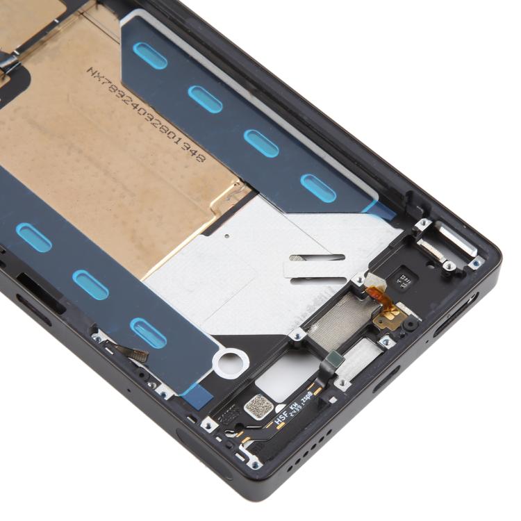 For ZTE nubia RedMagic 10 Pro+ Middle Frame Bezel Plate with In-Display Fingerprint Sensor Flex Cable (Black) - free shipping - PMC TechLife - Order now!