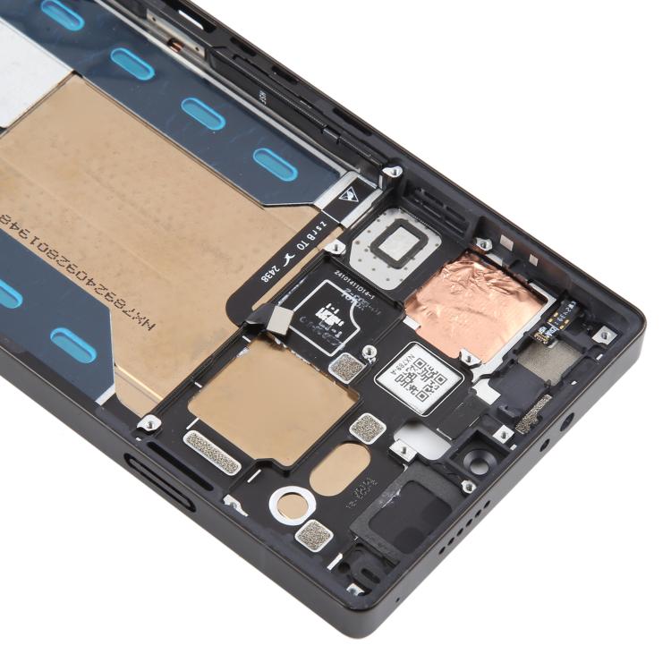 For ZTE nubia RedMagic 10S Pro+ Middle Frame Bezel Plate with In-Display Fingerprint Sensor Flex Cable (Black) - free shipping - PMC TechLife - Order now!