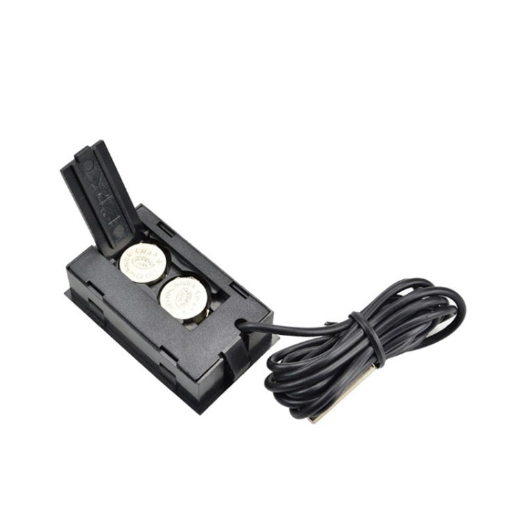 Mini LCD Indoor Digital Thermometer (Fahrenheit Display), Black(Black) - Indoor Thermometer by PMC TechLife | Online Shopping South Africa | PMC TechLife | Buy Now Pay Later Mobicred