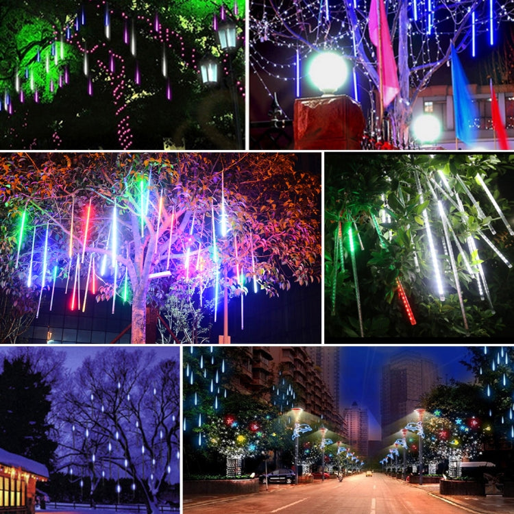 30cm 8 Light Bars Meteor Shower Lamp, 17 LED Light-emitting Lights Stick for Christmas(Blue Light) - Meteor Light by PMC TechLife | Online Shopping South Africa | PMC TechLife | Buy Now Pay Later Mobicred