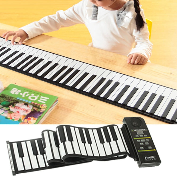 88 Keys Portable MIDI Silicone Flexible Roll Up Piano, Keyboard: 133 x 14.2 x 0.6cm - Keyboard Instruments Accessories by PMC Jewellery | Online Shopping South Africa | PMC Jewellery | Buy Now Pay Later Mobicred