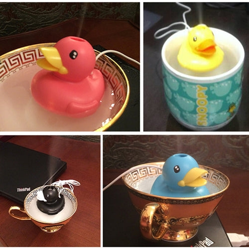 Lovely Duck Style USB Air Humidifier(Yellow) - Air Purifiers & Accessories by PMC TechLife | Online Shopping South Africa | PMC TechLife | Buy Now Pay Later Mobicred