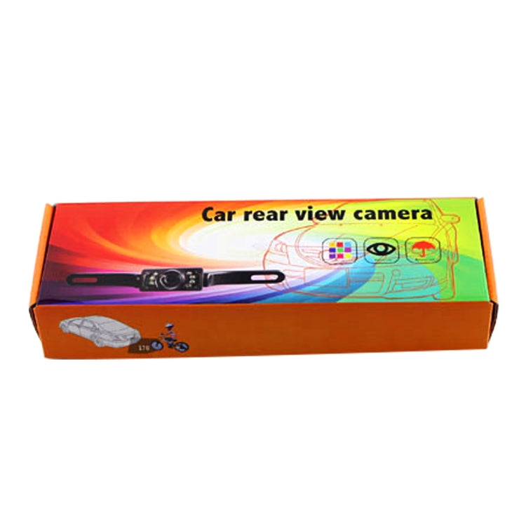 LED Sensor Car Rear View Camera, Support Color Lens / 135 Degree Viewable / Waterproof & Night Sensor Function (E300)(Black) - Rear View Cameras by PMC TechLife | Online Shopping South Africa | PMC TechLife | Buy Now Pay Later Mobicred