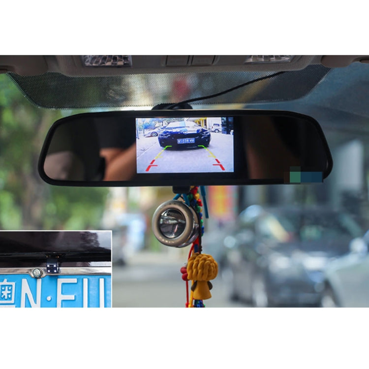 4.3 inch 480*272 Rear View TFT-LCD Color Car Monitor, Support Reverse Automatic Screen Function(Black) - Car Monitor by PMC Jewellery | Online Shopping South Africa | PMC Jewellery | Buy Now Pay Later Mobicred