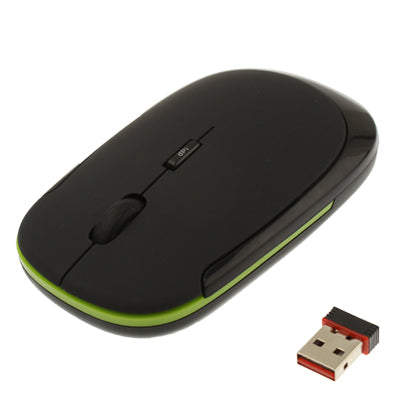 2.4GHz Wireless Ultra-thin Mouse(Black) - Wireless Mice by PMc TechLife | Online Shopping South Africa | PMc TechLife | Buy Now Pay Later Mobicred