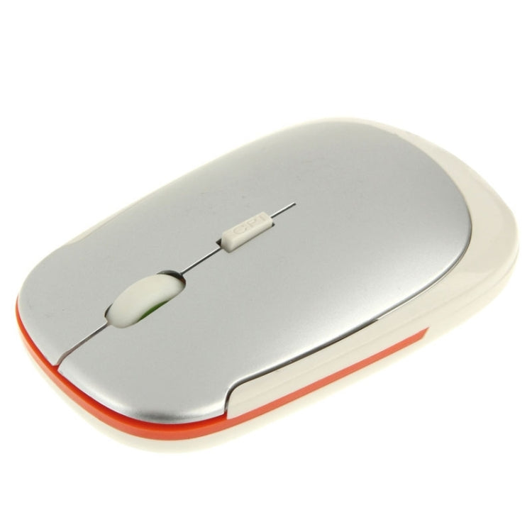 2.4GHz Wireless Ultra-thin Mouse(Silver) - Wireless Mice by PMc TechLife | Online Shopping South Africa | PMc TechLife | Buy Now Pay Later Mobicred
